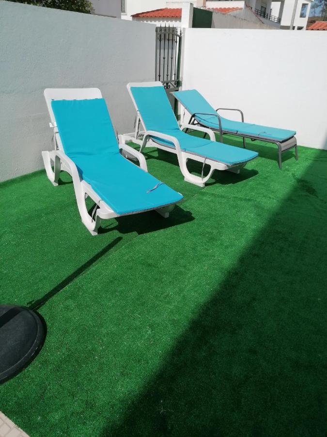 Casinha Res Do Chao Na Nazare Com Quintal E Barbecue Villa Exteriör bild